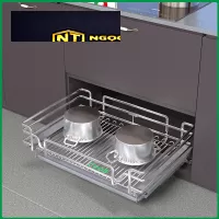 KỆ ĐỰNG XOONG NỒI INOX SUS304 NAN OVAL  tại Long Thành